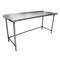 Bk Resources Stainless Steel Work Table, Open Base Plastic Feet 1.5 Riser 72"Wx30"D SVTROB-7230 - alternate 1